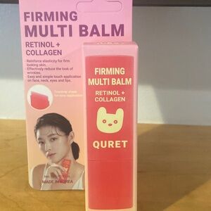 QURET Firming Multi Balm Retinol + Collageno 0.32 oz Made in Korea Exp 06/2027